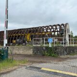 Die ehemalige Ausbildungswerkstatt auf AV 1/2 wird abgerissen.