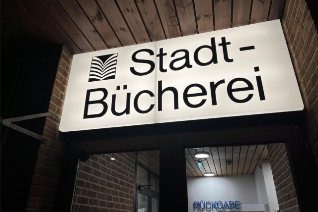 Stadtbücherei in Haltern.