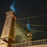 Lasershow am Schiffshebewerk