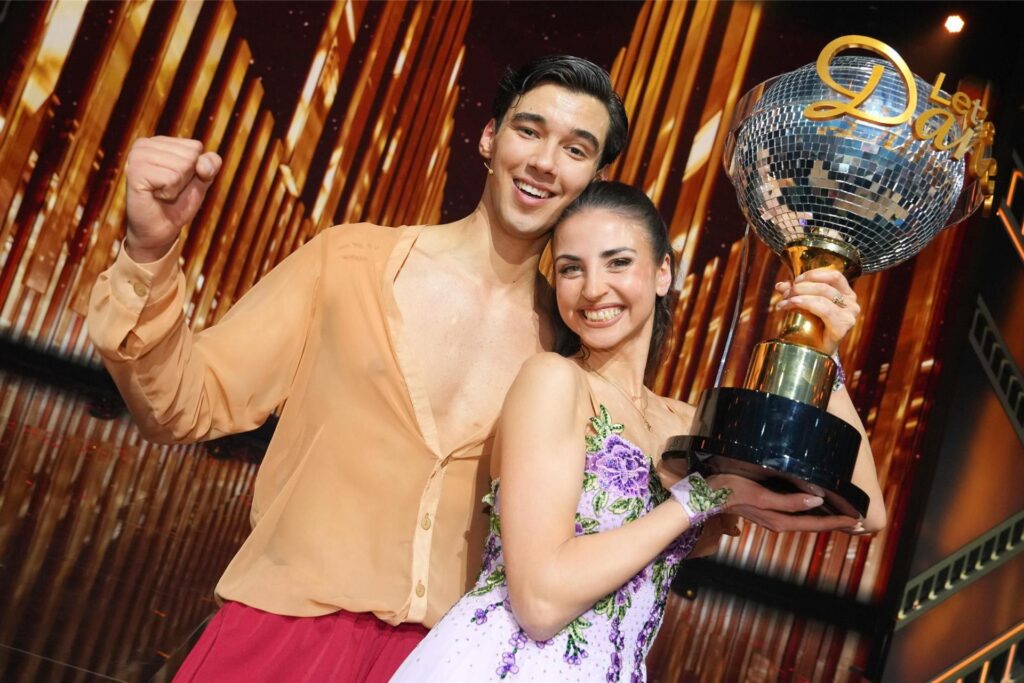 Diego Pooth und Ekaterina Leonova haben gewonnen. Der Golfprofi und Student ist Diego Pooth und Ekaterina Leonova haben gewonnen. Der Golfprofi und Student ist