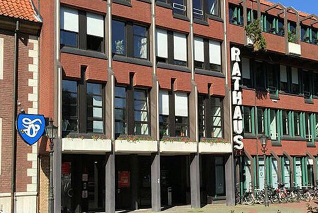 Rathaus in Haltern.