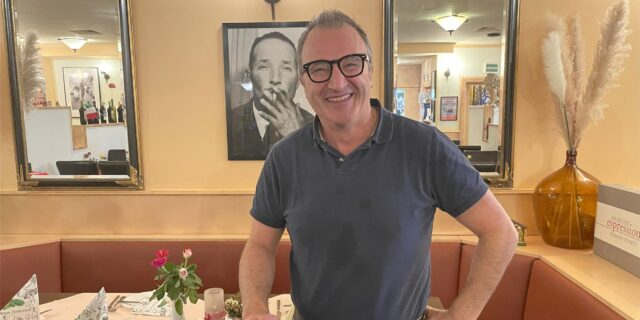 Guiseppe di Serio in seinem Lokal