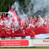Fans des SV RW Deuten beim Kreispokalfinale 2025