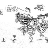 Eine Karikatur