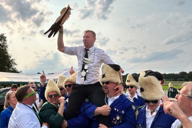 Schützenkaiser Michael Grothusmann aus Flaesheim