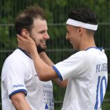 Kevin Dämmer (l.) und Yassin Bouchantiya