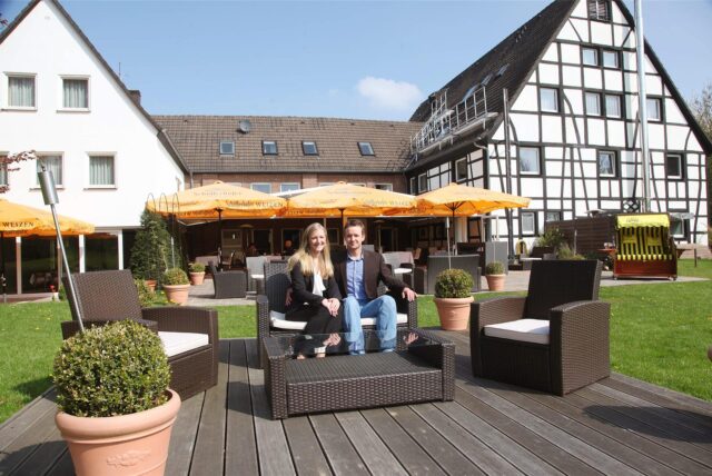 Jede Menge Platz für gutes Essen: gibt es im Restaurant „Der Lennhof“ in Dortmund.