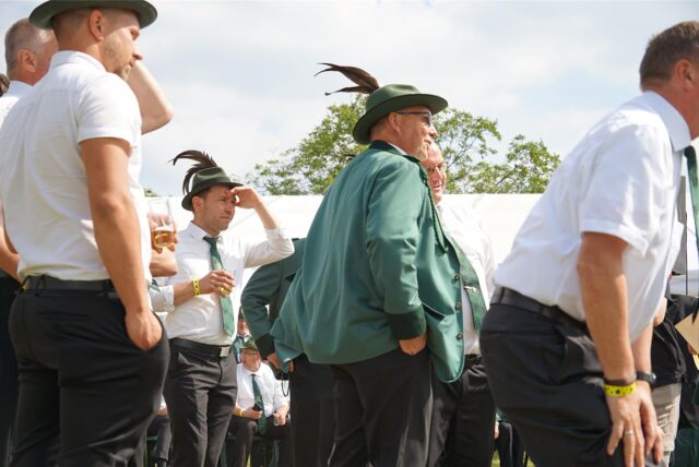 Eindrücke vom Vogelschießen BSV Oberwiese in Waltrop 2024.