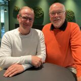 Manfred Langenkamp (l.) und Karl-Heinz Dargel von der Fraktion Fokus Marl beim Besuch in unserer Redaktion.