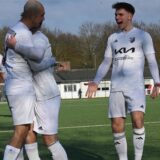 Spieler jubeln