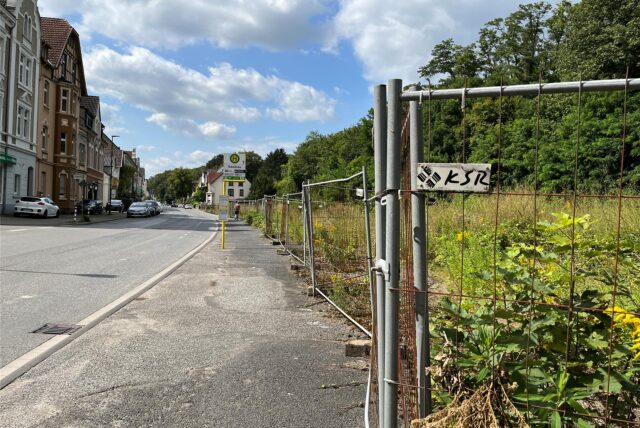 Ehemaliges Saalbau-Gelände an der Dorstener Straße in Recklinghausen