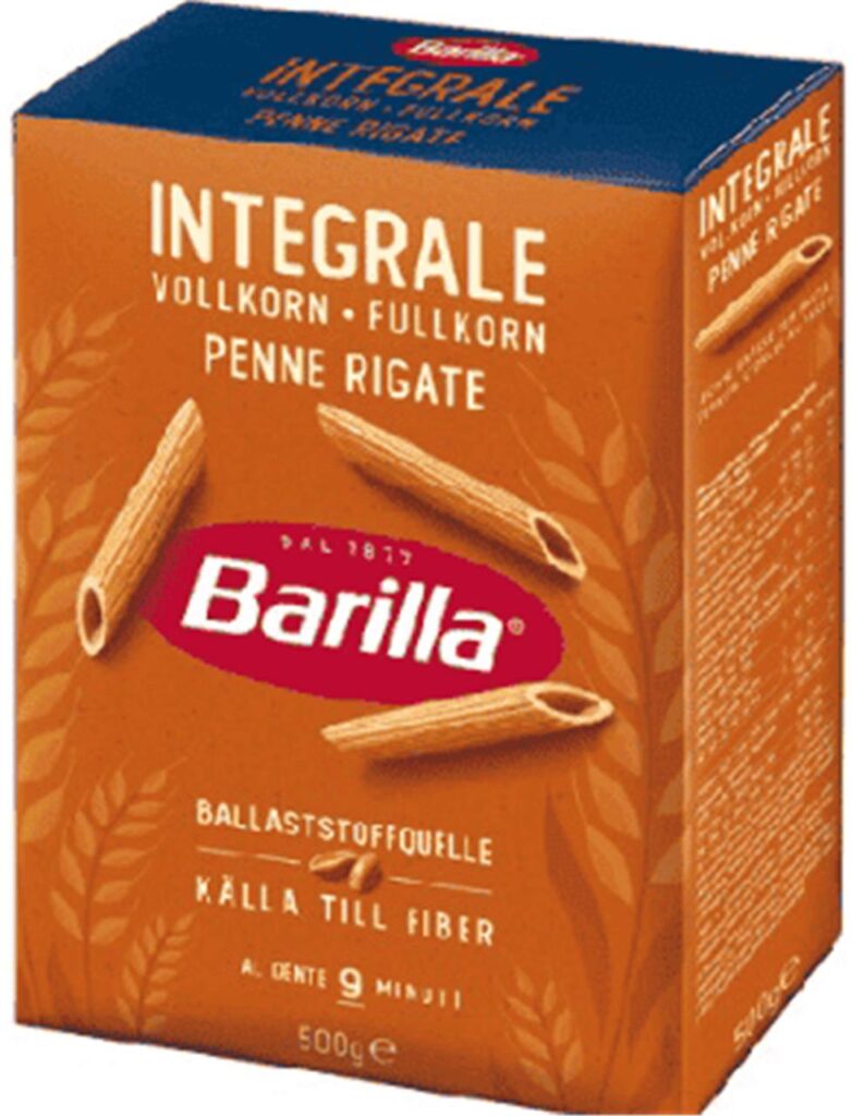 Eine Packung der Barilla-Nudeln, für die es eine Rückrufaktion gibt. Eine Packung der Barilla-Nudeln, für die es eine Rückrufaktion gibt.