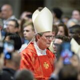 Der deutsche Kardinal Rainer Maria Woelki nimmt an der Messe vor Beginn des Konklave teil.