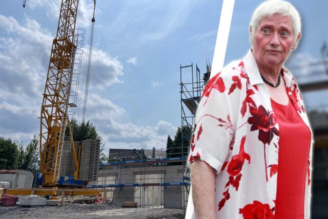 Elisabeth Grümer ist schockiert angesichts der Nachricht von ihrer Baustelle in Westrich: Der Kran ist stillgelegt, der Bau ruht. Grund ist ein Kabelklau, aber nicht vom Boden, sondern auch aus der Spitze in über 20 Metern Höhe.