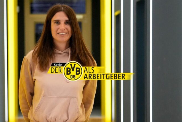 Stefanie Scheibe, Leiterin des Jugendhauses von Borussia Dortmund.