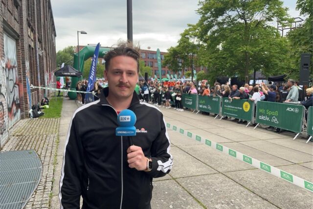 Tim Hübbertz berichtet live vom AOK Firmenlauf