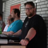 Patrick Franken, Vorsitzender von Teutonia SuS Waltrop, freut sich, Gastgeber des Westfalenliga-Aufstiegsspiels zwischen Eintracht Ahaus und FC Kaunitz sein zu dürfen.