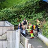 Der Beschuldigte klagte über ein Schwächegefühl, weswegen der Krankenwagen anrückte.