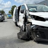 beschädigte Autos an der Halterner Straße
