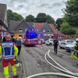 Einsatz der Feuerwehr im Meisterweg in Datteln