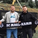 Florian Lingner (l.) und Marco Niewiedzial SC Marl-Hamm