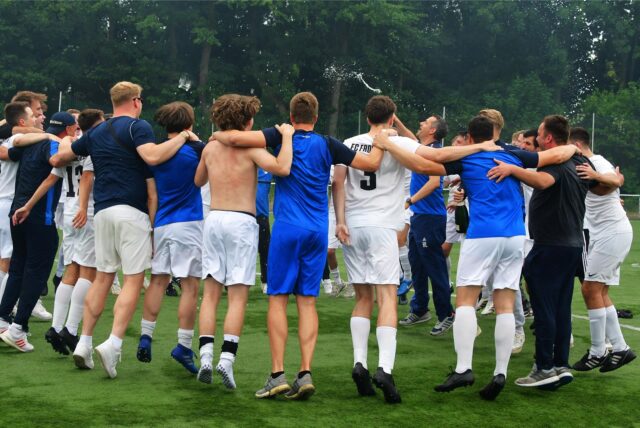 FC Frohlinde jubelt