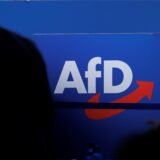 Symbolbild zeigt Logo der Partei „Alternative für Deutschland“