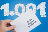 Jubiläum 1.000  Einsendungen an den Anonymen Briefkasten.