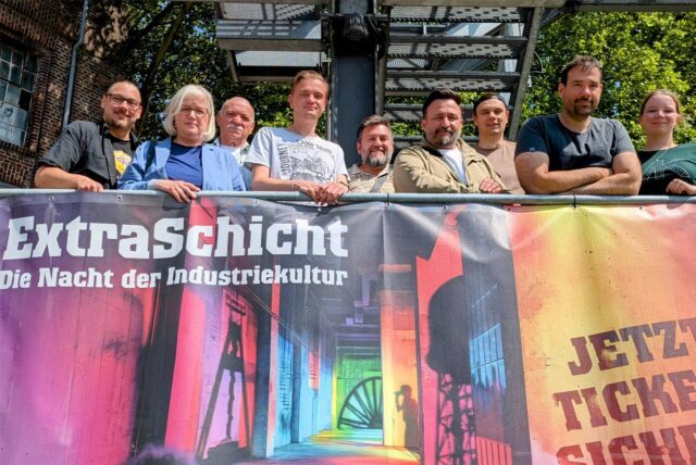 Die örtlichen Organisatoren der diesjährigen Extraschicht