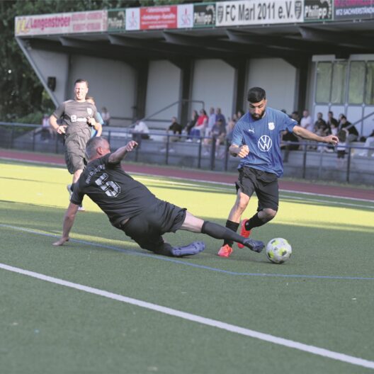 Im Livestream: Am letzten Relegationsspieltag treffen der 1. FC Preußen Hochlarmark II und BVH Dorsten III in Marl aufeinander.