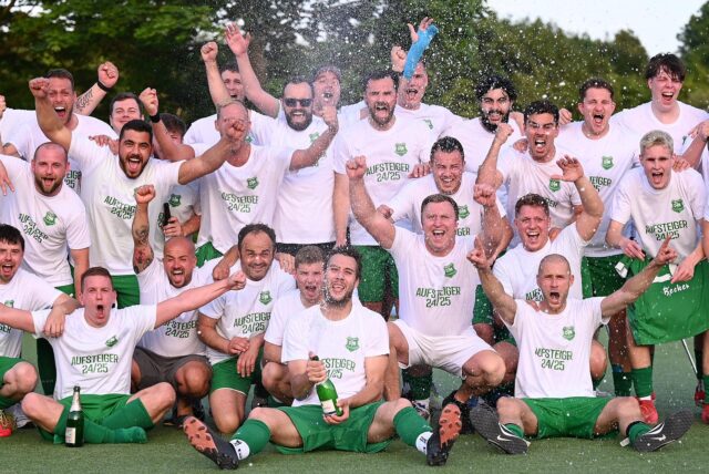 Grün-Weiß Erkenschwick II ließ beim 5:1-Sieg gegen DJK Germania Lenkerbeck keine Zweifel aufkommen und steigt in die Kreisliga B auf.