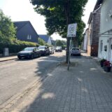 Blick in die Amselstraße in Herten.