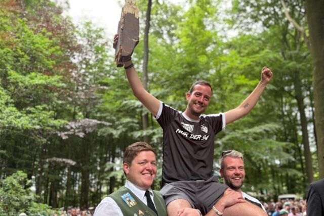 Steffen Kölnberger ist neuer Schützenkönig in Lembeck.
