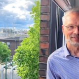 Sorge und Hoffnung: Von seinem Büro im Chemiepark hat Dr. Paul Olbrich den freien Blick auf die Produktionsanlagen.