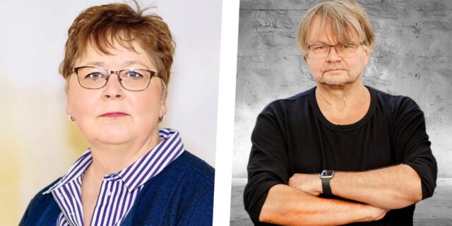 Montage zeigt Regina Bauer und Bernd Schäfer von der Unabhängigen Fraktion Waltrop.