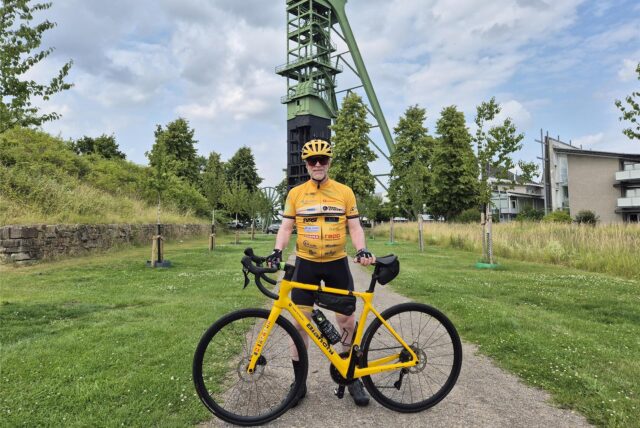 Martin Petry ist für die Tour de Paris gut gerüstet