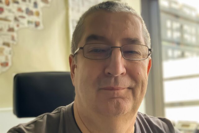 Wilfried Labsch in seinem ehemaligen Arbeitszimmer in der Verwaltung