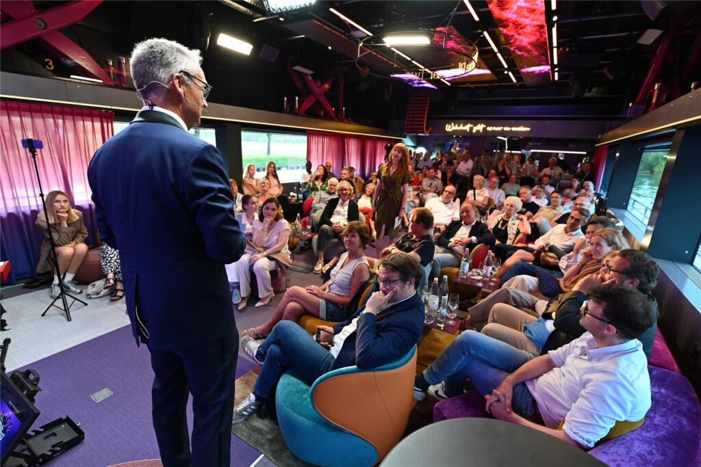 Gabor Steingart bei „Celebrating Democracy“ in Dortmund.