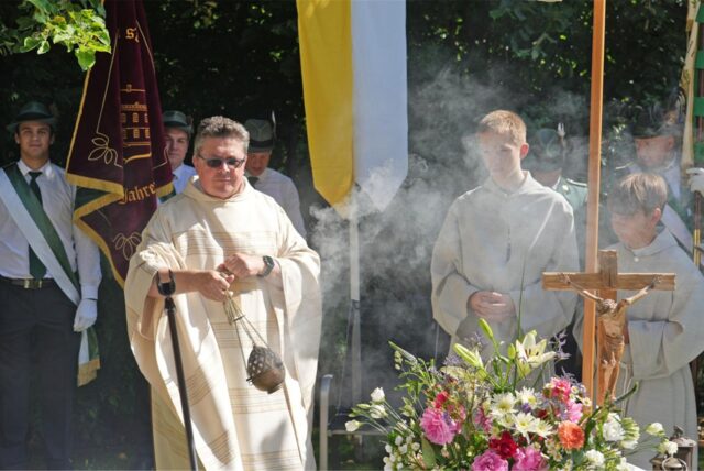 Fronleichnamsprozession in Waltrop.