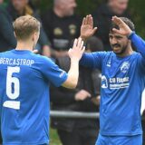 Elvis Shala (r.) von Wacker Obercastrop landete mit elf Toren in der Westfalenliga auf dem sechsten Rang.