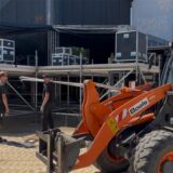 Bühne des Sunset Beach Festivals 2025 in Haltern