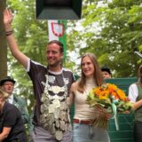 Steffen Kölnberger und Meike Brüggemann sind das neue Lembecker Königspaar.