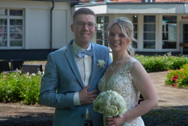 Alina Duda und Marcel (geborener Melchior) haben im Haus Goldschmieding geheiratet.