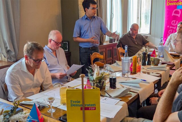 Mitgliedeversammlung der FDP