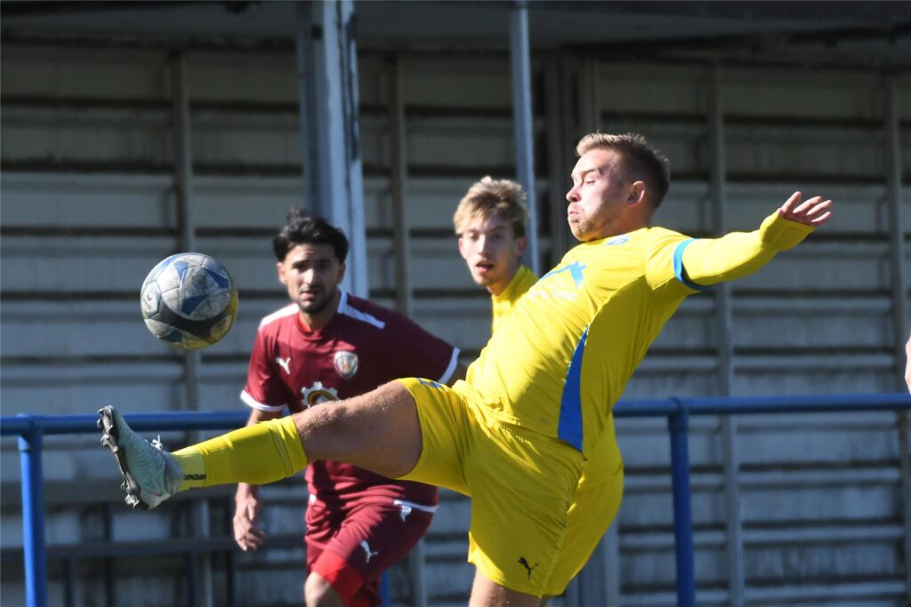 Dietrich Liskunov spielte eine gute Saison bei der Spvg Schwerin in der Bezirksliga. Dietrich Liskunov spielte eine gute Saison bei der Spvg Schwerin in der Bezirksliga.