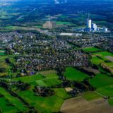 Ein Luftbild von Datteln-Meckinghoven.
