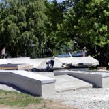Betonarbeiten an der Skateanlage