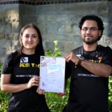Sanja Jelenkovic und Mritunjay Kumar Verma haben mit „Desi Taco“ den ersten Platz bei dem Gastro-Wettbewerb Geschmackstalente gewonnen.