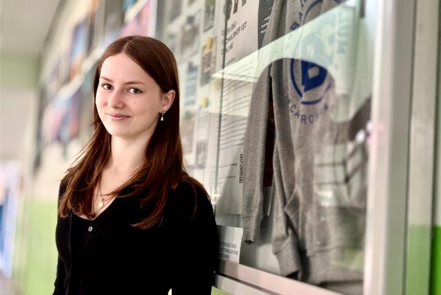 Hannah Horst wird das Ernst-Barlach-Gymnasium mit einem Abiturdurchschnitt von 1,1 verlassen. Sie peilt ein Medizin-Studium an.