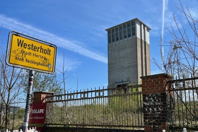 Baustelle an Neuer Zeche Westerholt